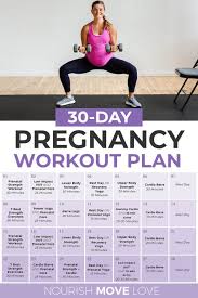 pregnancy workouts