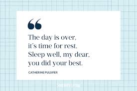 inspirational good night quotes