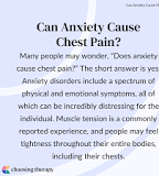 stress and chest pain