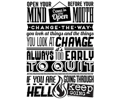 inspirational quotes black and white