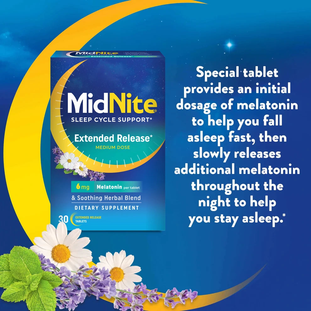sustained release melatonin